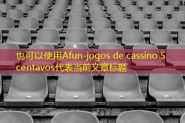 jogos de cassino 5 centavos